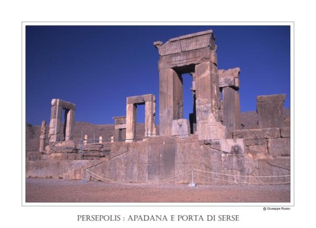 Persepolis Apadana e Porta di Serse