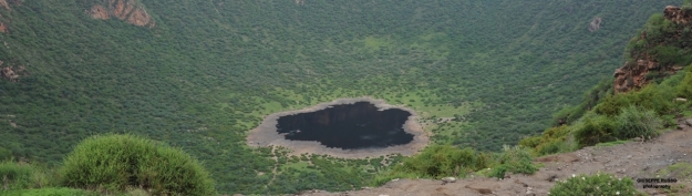 El Sod, il bordo di un cratere vulcanico spento